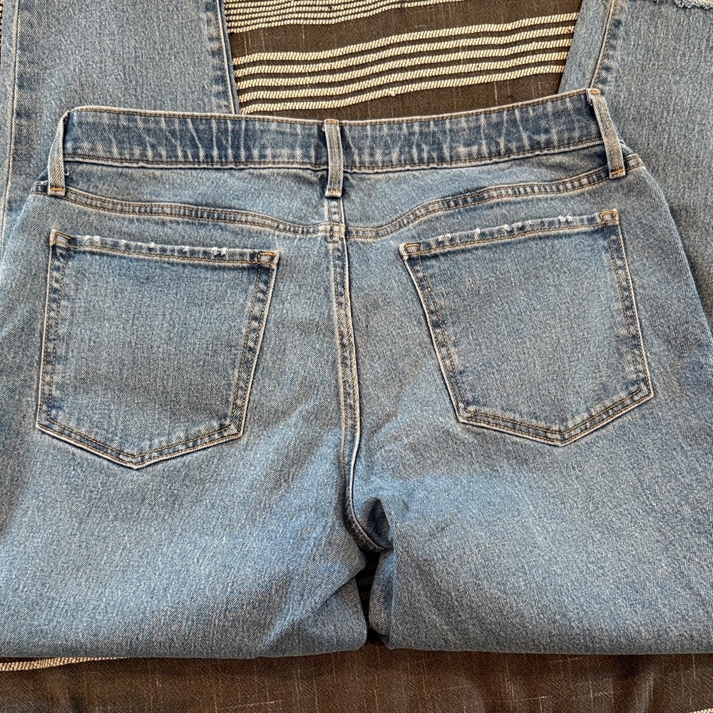 Blue Denim Maternity Jeans - Picture 4 of 6